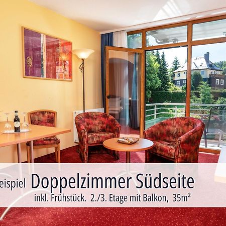 Hotel Am Kurhaus Mit Erstem Ayurveda Center Sachsens - Direkt Am Gesundheitsbad Actinon & Kurpark Bad Schlema Extérieur photo