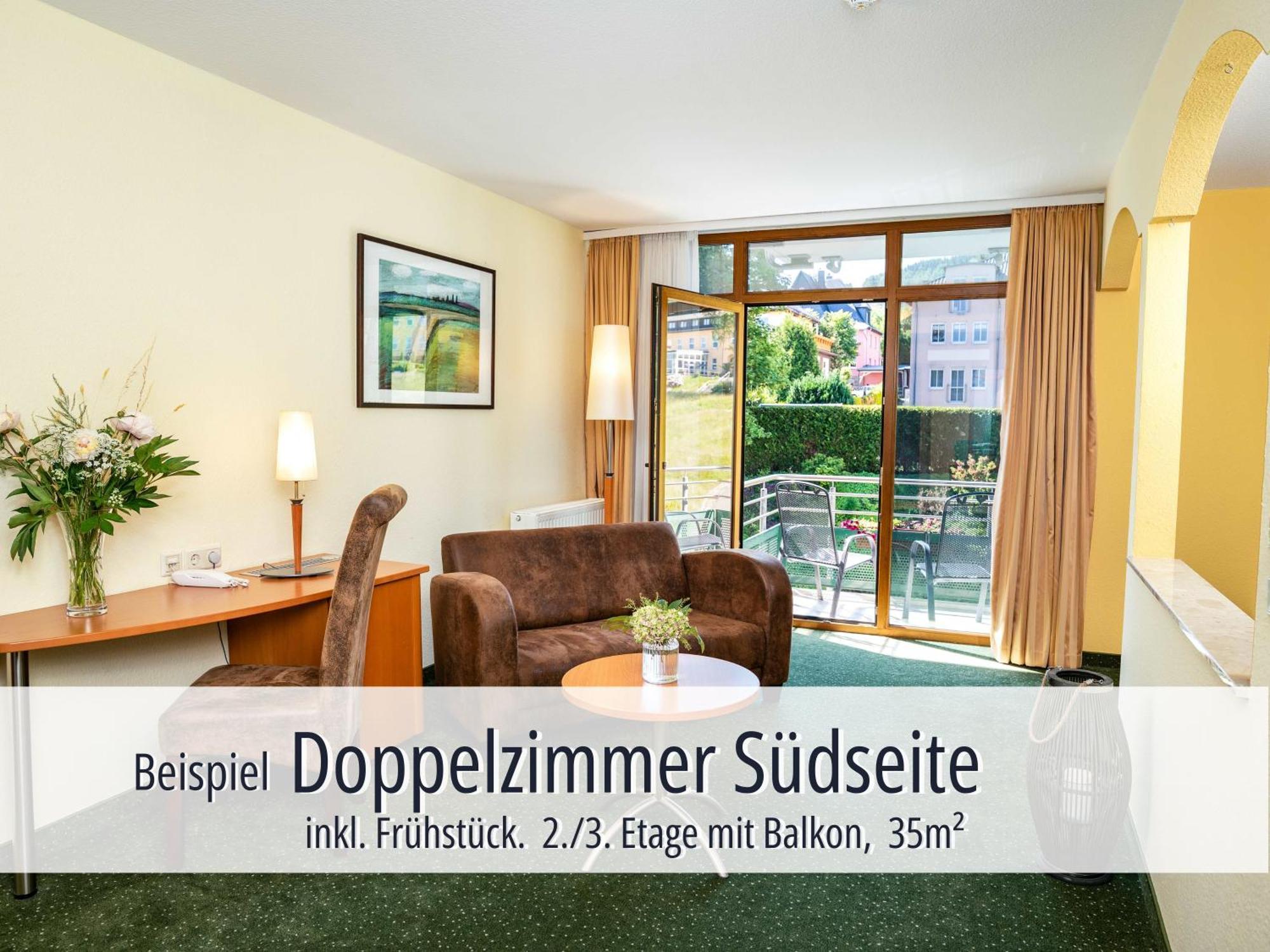 Hotel Am Kurhaus Mit Erstem Ayurveda Center Sachsens - Direkt Am Gesundheitsbad Actinon & Kurpark Bad Schlema Extérieur photo